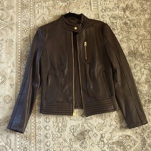 Michael Kors Leather Jacket